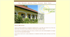 Desktop Screenshot of gaestezimmer-kastner.at